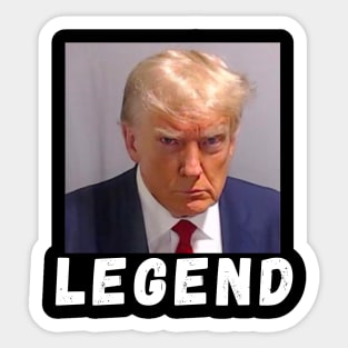 Trump Mugshot Sticker